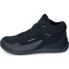 outdoorové celoroční softshellové barefootové boty BUGGA SIKOR Black B00195-10 (Velikost 36)