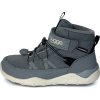 dětské zimní barefootové boty s membránou BUGGA CHRIS Gray B00190-09 (Velikost 27)