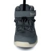 dětské zimní barefootové boty s membránou BUGGA CHRIS Gray B00190-09 (Velikost 27)