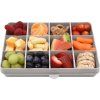 Snackle Box krabička na svačinu 1368 ml - šedá