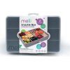 Snackle Box krabička na svačinu 1368 ml - šedá