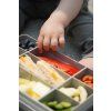 Snackle Box krabička na svačinu 1368 ml - šedá