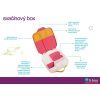 Svačinový box velký - lilac pop