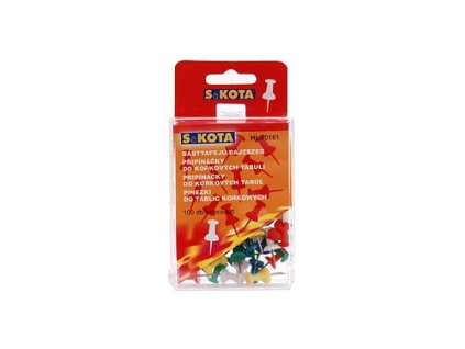 10923 pripinacky plastove barevne 100ks
