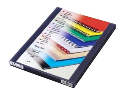 11217 folie pro krouzkovou vazbu prestige a4 150mic cire