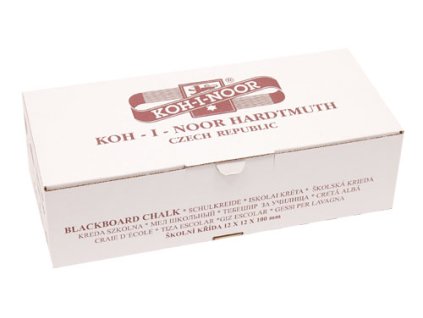 12036 kridy skolni bile 100ks