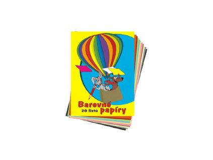 12273 slozka barevnych papiru a4