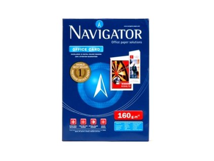 12462 xerograficky papir a4 navigator 160g 250listu