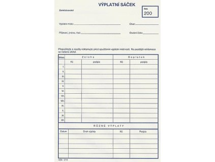 13086 vyplatni sacek a1039