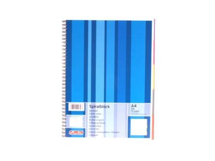 13260 blok a4 100 listu linka spirala rozdruzovac
