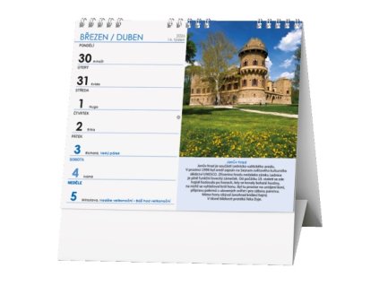 13443 kalendar ideal hrady a zamky