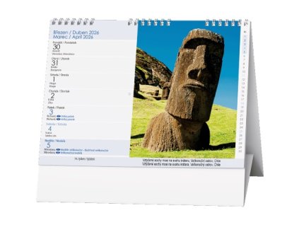 13533 kalendar obrazky z cest