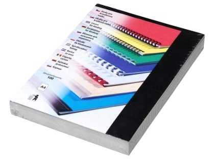 1137 desky pro krouzkovou vazbu a4 chromo barevne