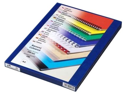 1149 folie pro krouzkovou vazbu prestige a4 200mic barevne