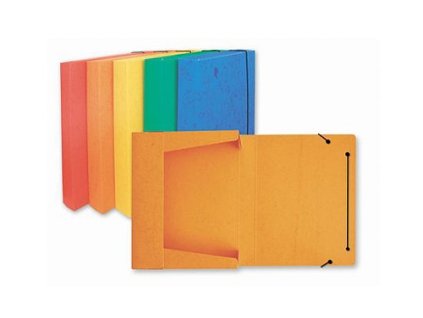 4053 prespanova krabice na spisy s gumickou