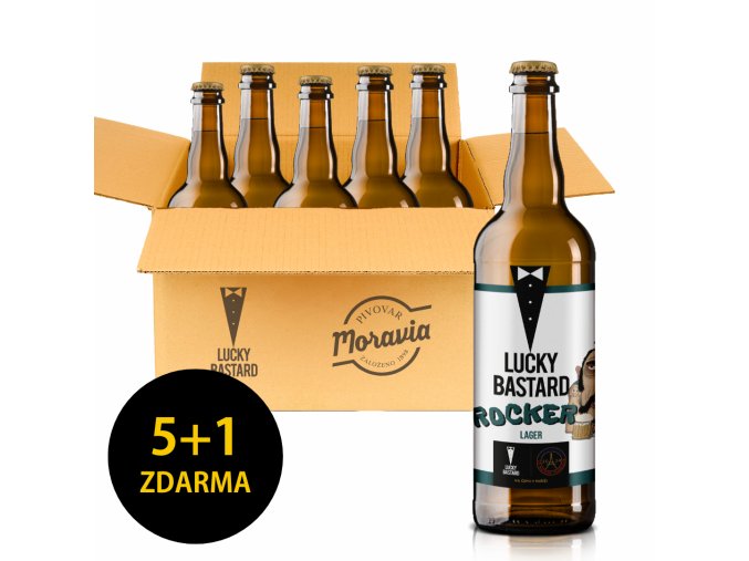 Degustační sada Moravia a Lucky Bastard 5+1 ZDARMA