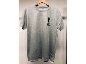 GREY MEN T-SHIRT LUCKY BASTARD