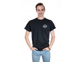 BLACK MEN T-SHIRT MORAVIA