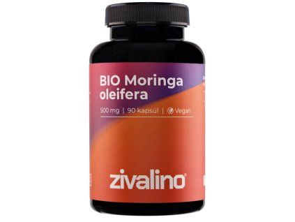 Bio Moringa oleifera (90 kapsúl) – zivalino Superpotravina na energiu a imunitu