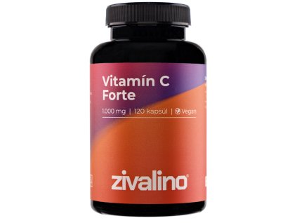 Vitamín C forte (120 kapsúl) – zivalino Imunita a ochrana pred stresom