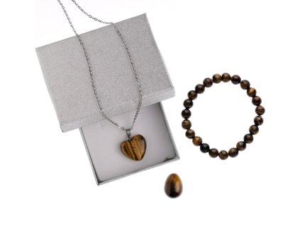 Sila kameňov – darčekový set tigrie oko