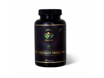 Trojfarebný koreň Maca ZDRAVIJO Energia, vitalita a hormonálna rovnováha