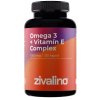 Omega 3 s vitamínom E Complex (120 kapsúl)– zivalino Ochrana srdca a mozgu