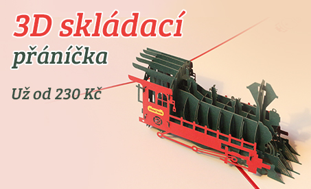 Originální 3D přání pro každou příležitost. Originalita a vydařený vzhled překvapí opravdu každého. K narozeninám, k výročí, přání ke dni matek i svatební přání.