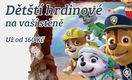 Dětští hrdinové na vaší stěně - samolepky na stěnu - zivazed.cz