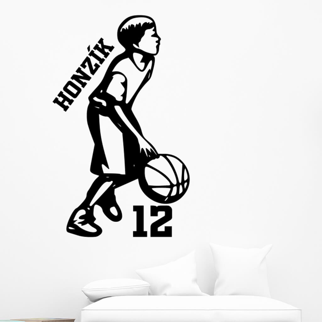 Samolepka Basketbalista