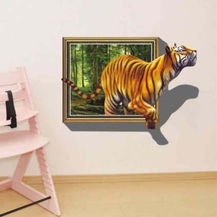 Samolepka na zeď Tygr v obraze