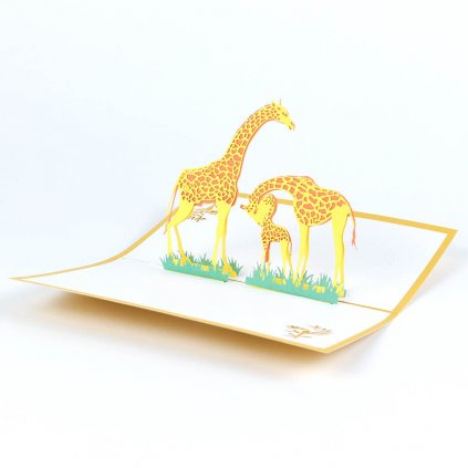 3D přání Žirafy
