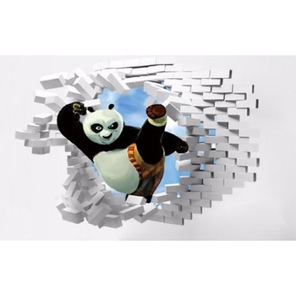 Samolepka na zeď Kung-Fu Panda