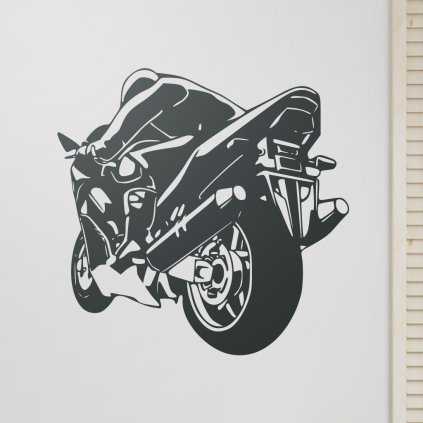 Samolepka Sportovní motorka