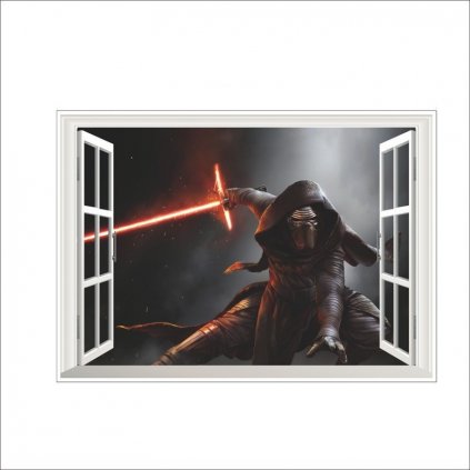 Kylo ren za oknem