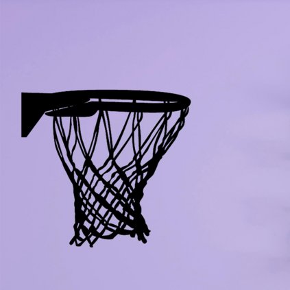 Samolepka Basketbalový koš