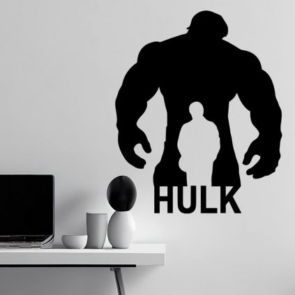 Samolepka Hulk silueta