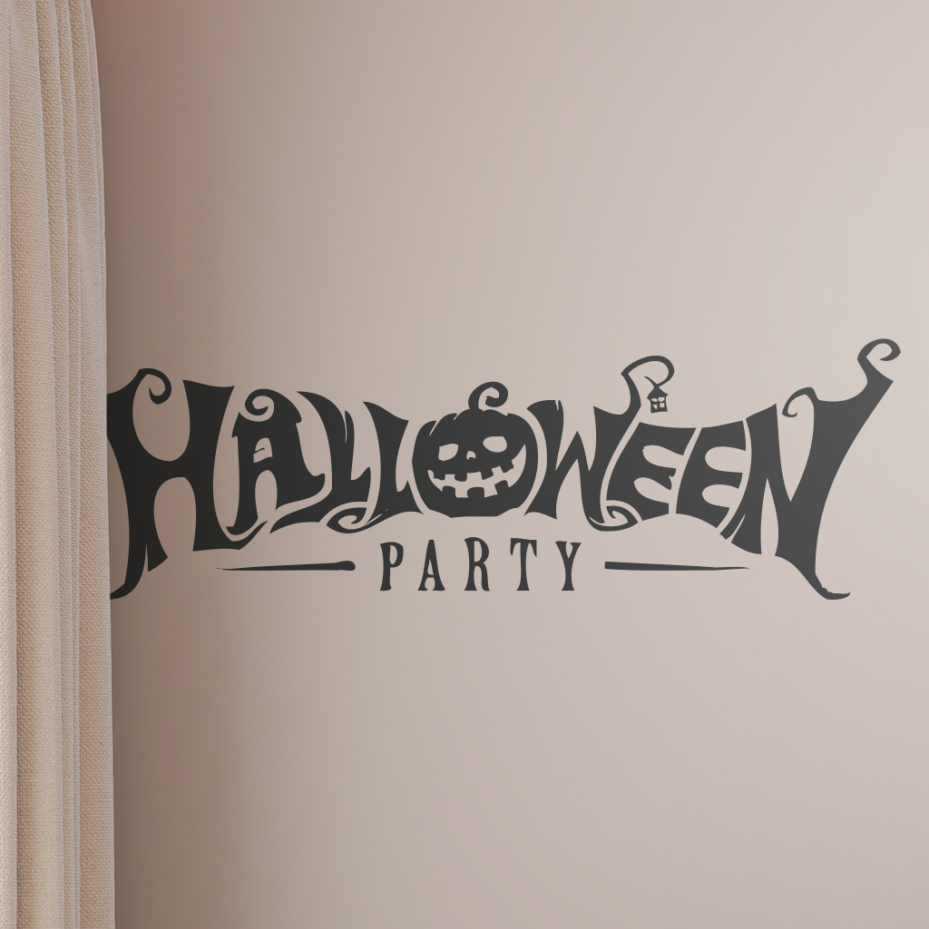 Živá Zeď Samolepka Halloween party