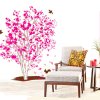 samolepka na zeď Růžová bříza