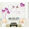 Samolepka na zeď Květy lásky