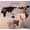 Samolepka na zeď Mapa cesta kolem Světa