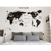 Samolepka na zeď Mapa cesta kolem Světa