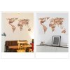 Samolepka na zeď Mapa Světa z cihel