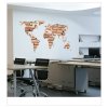 Samolepka na zeď Mapa Světa z cihel