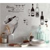 Samolepka na zeď Láhve vína