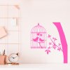 Samolepka Zamilovaní ptáčci v kleci