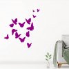 Samolepka Motýlci ve tvaru srdce