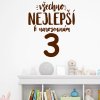 Samolepka Všechno nejlepší