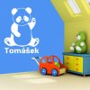 Samolepka Panda se jménem|Zivazed.cz