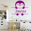 Samolepka Tučňák se jménem